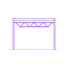 Buildings Steel Floor Systems Three Way Icon Svg Vector, Free Vectors File